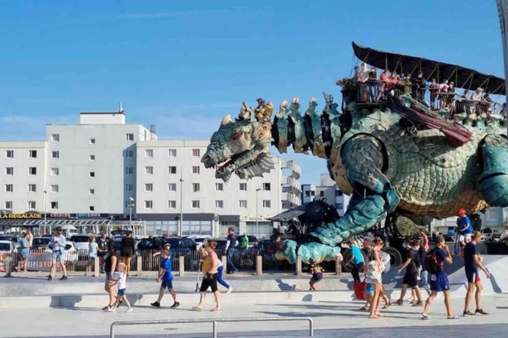 La Plage Superbe Studio Refait A Neuf Calais Kültér fotó