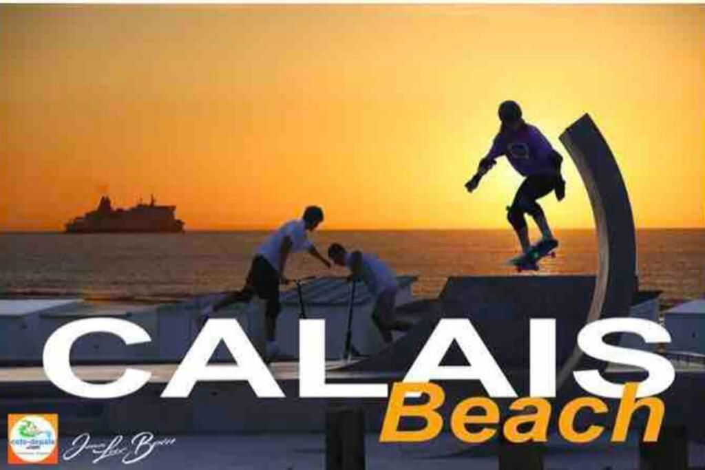 La Plage Superbe Studio Refait A Neuf Calais Kültér fotó